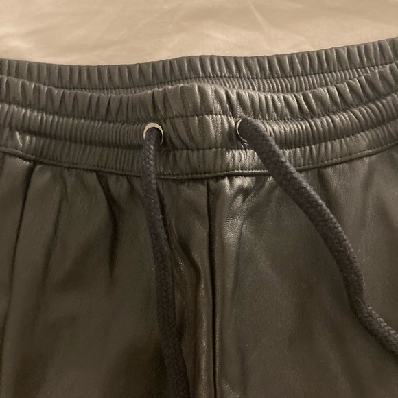 Zara Faux Leather Pants - Picture 3 of 6